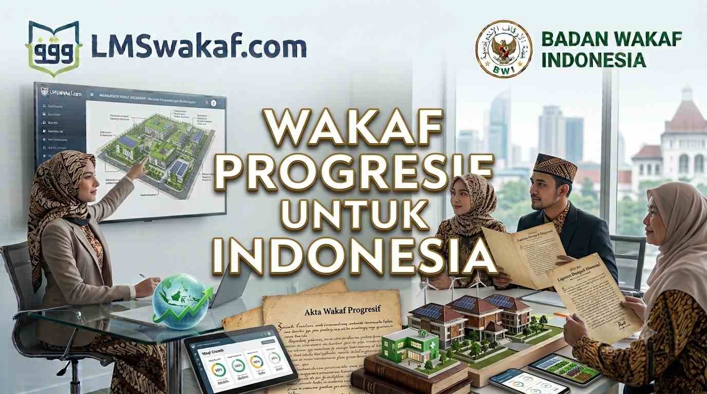 Wakaf Progresif Untuk Indonesia